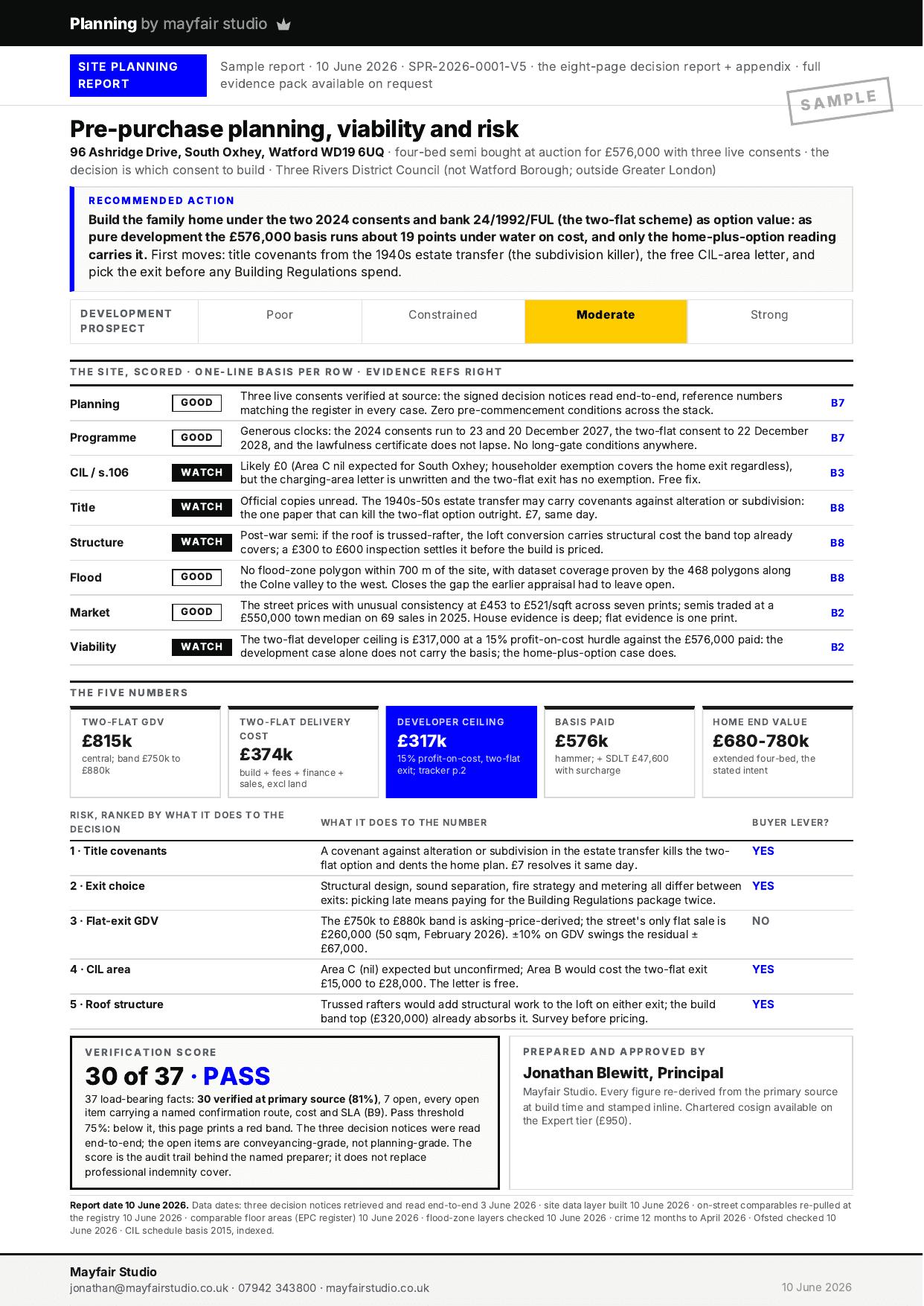 Cover - SPR-2026-0001-V5, Four-bed semi with three live consents